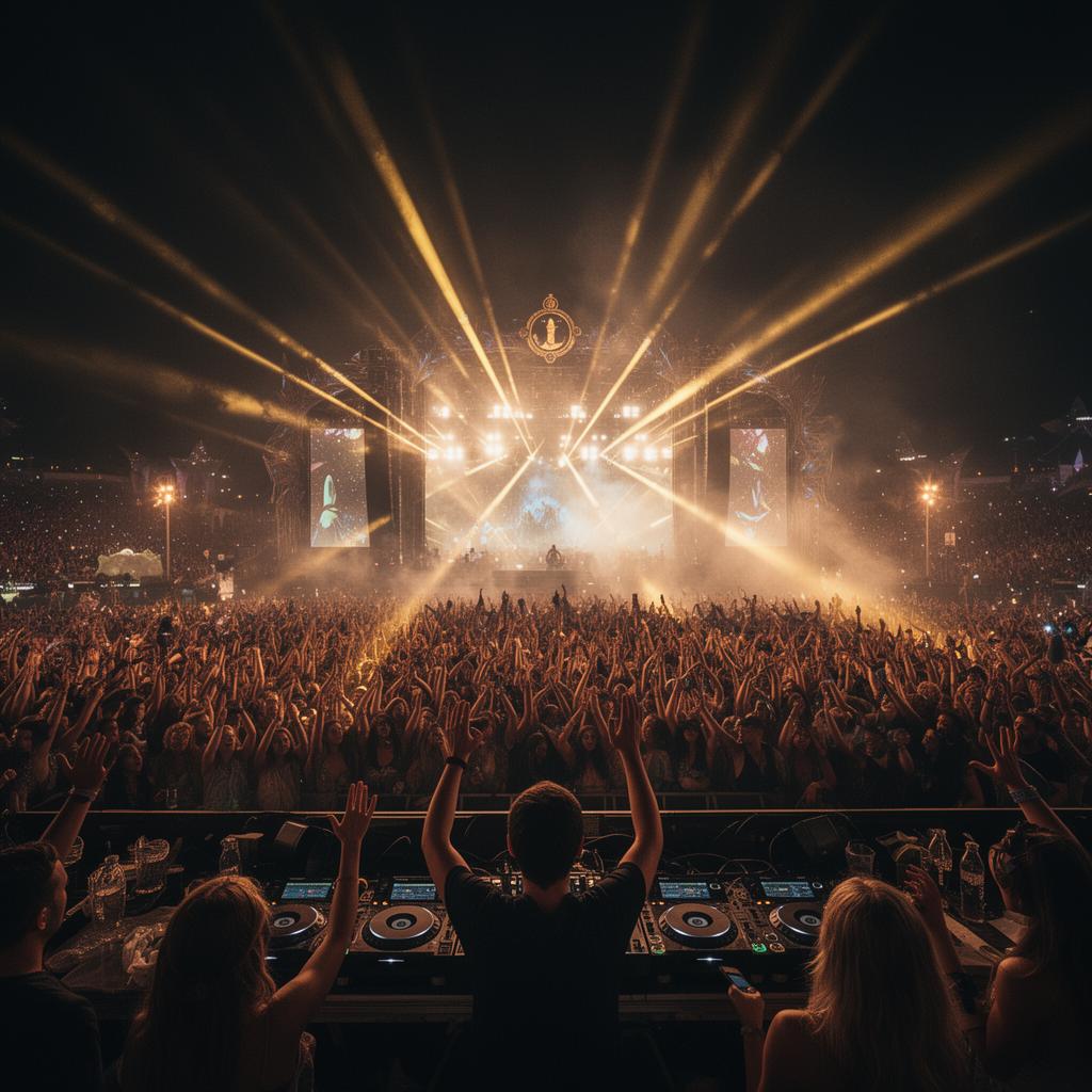 A real stage