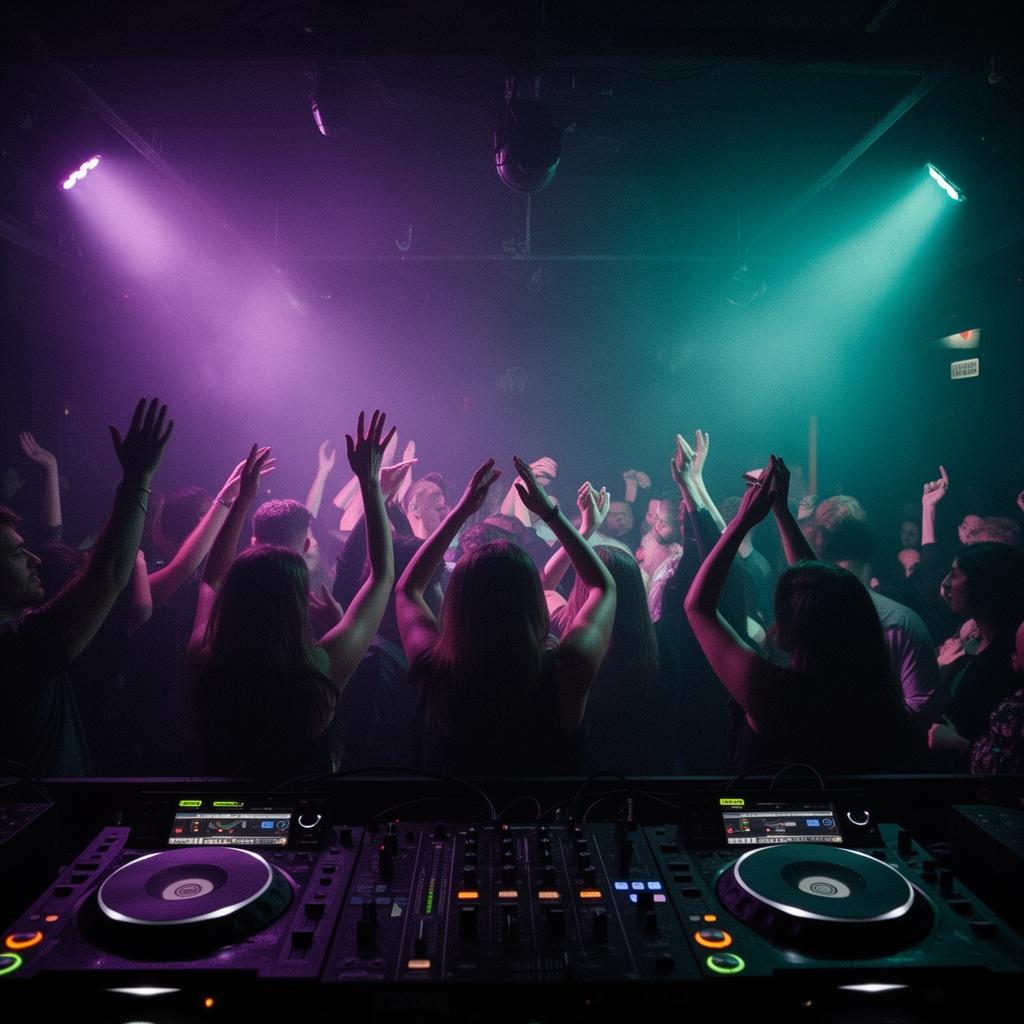 Organizer view — packed club night