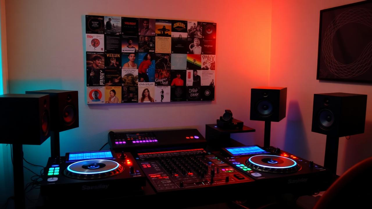Cover image for the article "Building a Pro DJ Home Studio on Any Budget" — gear