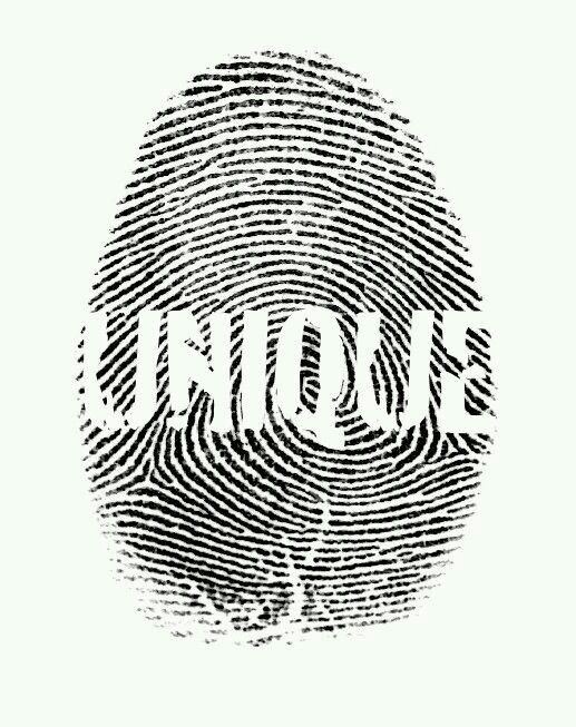UNIQUE fingerprint — be original